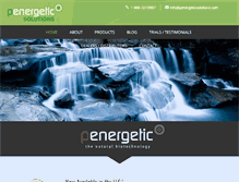 Tablet Screenshot of penergeticsolutions.com